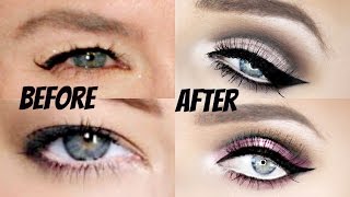 The ULTIMATE CutCrease Tutorial for Hooded Eyes VERY IN DEPTH  Stephanie Lange [upl. by Dulcy]