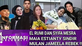 MAIA SADIS  MULAN JAMEELA TERDIAM SAAT DI KATAI REBEKINI REAKSI AHMAD DHANI [upl. by Handy]