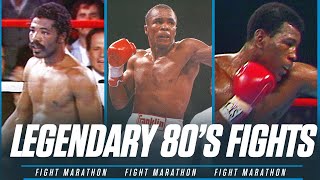 Three Legendary Boxing Matches From The 1980s [upl. by Hephzibah]