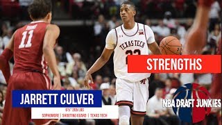 2019 NBA Draft Junkies Profile  Jarrett Culver  Offensive Strengths [upl. by Maroj]