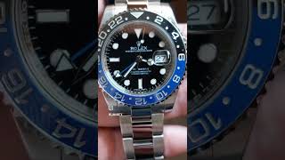 Batmans watch Rolex GMT BatMan [upl. by Cacilia]