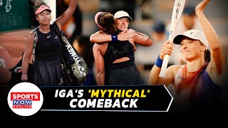 Roland Garros 2024 Iga Swiatek Survives Unbelievable Scare Against Naomi Osaka  French Open News [upl. by Filahk981]