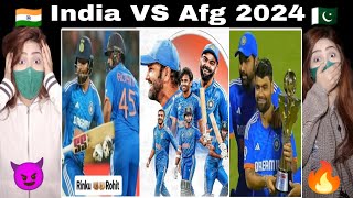 Pakistani React on India Vs Afghanistan T20 2024🔥  Indian Cricketers Attitude  Rohit Sharma [upl. by Refinej313]