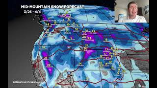 PM Mountain Weather Update 326 Meteorologist Chris Tomer [upl. by Dikmen]