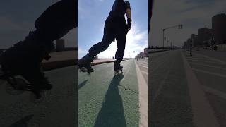 Sábado como 83°C en la rambla rollerblading patinesenlinea rambla montevideo [upl. by Richel]