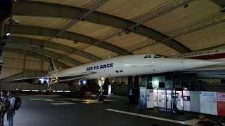 Concorde at Le Bourget Museum of Air and Space [upl. by Nobell160]