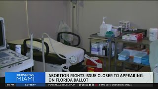 Florida abortion measure moves big step closer to appearing on the November ballot [upl. by Kristo]