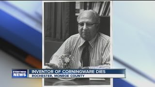 Inventor of CorningWare glass dies in Rochester [upl. by Snowber]