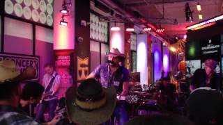 Jason Aldean performs quotNight Trainquot for the First Time Live at the MLB Fan Cave [upl. by Yanad95]