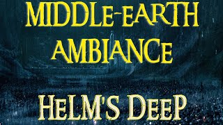 Middle Earth Ambiance  Helms Deep  Rainfall  ASMR [upl. by Ahsenahs310]