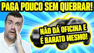 CARROS REALMENTE BONS E BARATOS pra SE DAR BEM NESSE ANO CUSTAM POUCO e NÃO DÃO OFICINA FÁCIL [upl. by Naashom]