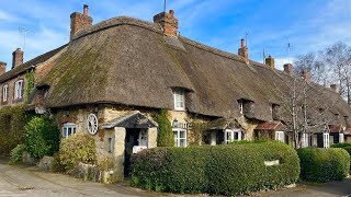 Charming ENGLISH VILLAGE Walk  made of Thatched And Stone Cottages [upl. by Neelloj161]