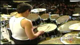 Mike Mangini  Live in Beijing China 23082002 Full version [upl. by Taddeo]