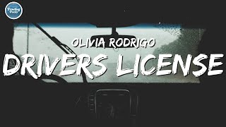 Olivia Rodrigo  drivers license Clean  Lyrics [upl. by Waugh944]