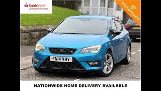 2014 SEAT Leon 14 TSI FR Euro 5 ss 5dr FN14VHV  Premier Car Sales Ltd Preston [upl. by Annahsal]