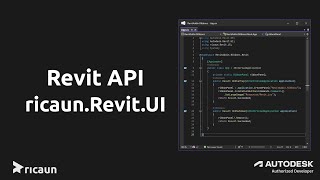 ricaunRevitUI package Intro  Revit API [upl. by Huskamp]