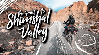 THE UNFORGIVING ROAD OF SHIMSHAL VALLEY DONT SLIP HERE  Ep 2 RAWUNCUT [upl. by Valencia]