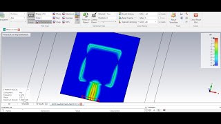 Simple steps to design Rectangular patch antenna using CST [upl. by Grussing927]