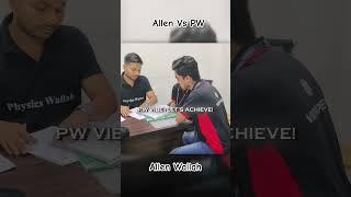 Allen vs pw trending video status kota kotacoaching iit neet neet2025 jee allenite pw [upl. by Steele]