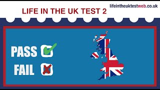 🇬🇧 Life in the UK Test 2024  Free British citizenship practice tests 📚 [upl. by Marsden]