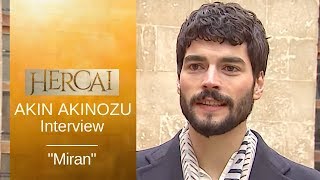 Hercai ❖ Akin Akinozu ❖ Interview ❖ quotMiranquot ❖ English ❖ 2019 ❖ English ❖ 2019 [upl. by Rumit745]