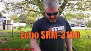 Testing An Echo SRM 3100 String Trimmer After Repair [upl. by Nahttam451]