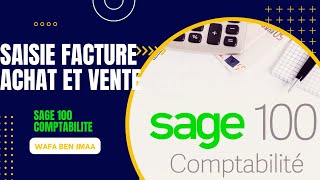 Saisie facture de vente et achat [upl. by Oijimer]