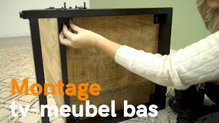 HUUSnl  TvMeubel Bas  Montage  How To [upl. by Silas351]