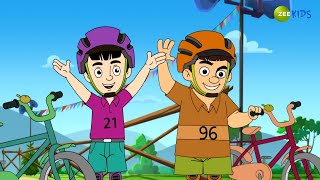 स्कूल का Cycle competition  Chimpoo Simpoo  Comedy Cartoon  Zee Kids  Tv Show [upl. by Nahtanaj577]