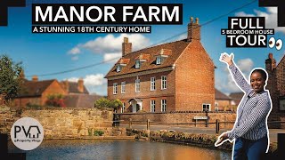 WOW Touring Manor Farm a STUNNING Renovated Home Inside a HUGE 5 Bed FARMHOUSE by Cameron Homes [upl. by Oremor385]