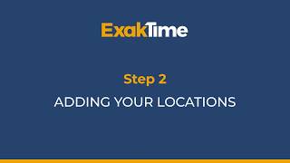 Getting Started with ExakTime In 15 Minutes Step 2 [upl. by Ahsinek505]