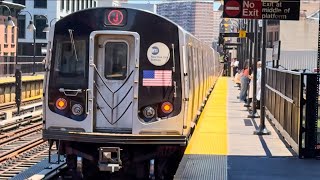 Last Day of J Express Trains at Marcy Av G Train Shutdown [upl. by Bushore]