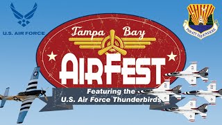 Tampa Bay AirFest Day 1  MacDill Air Force Base 🇺🇸★🛩✈️🎥😃 [upl. by Lrub972]