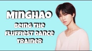 Minghao as the fluffiest dance trainer to exist  Idol Producer S2 [upl. by Knox]