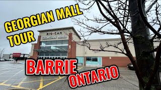 Georgian Mall Barrie Ontario 4K Walking Tour GeorgianMall BarrieOntario MallTour [upl. by Llij]