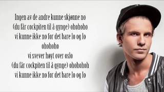 Morgan Sulele  Høyt over Oslo ft Oral Bee LYRICS [upl. by Atirma]