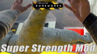 Breaking Boneworks VR with Super Strength mod in 4K [upl. by Ennyl231]