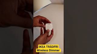 IKEA TRÅDFRI Wireless Dimmer How to Replace CR2032 Battery shorts [upl. by Haneekas]