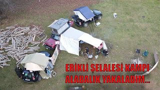 Erikli Şelalesi Kamp Alanı ve Alabalık Avı [upl. by Philipps751]