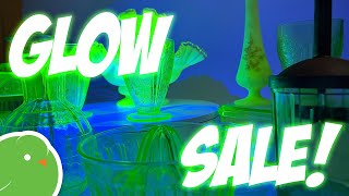 Uranium Glass GLOWY SALE SOLD OUT…Actual Realized Prices and Values for Vintage glassware [upl. by Ohs]