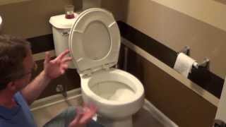 How to Replace a Toilet Seat  Slow Close Toilet Seat [upl. by Ovid]