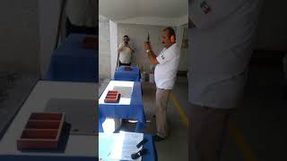 Prueba de la pistola Trejo modelo 2GT calibre 22 [upl. by Ennaecarg]