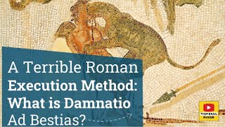 A Terrible Roman Execution Method What is Damnatio Ad Bestias [upl. by Accebar]