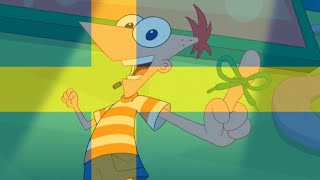 Phineas and Ferb  Aglet Swedish WLyrics Credits [upl. by English391]