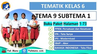 RANGKUMAN TEMATIK KELAS 6 TEMA 9 SUBTEMA 1 PEMBELAJARAN 1 2 3 4 5 DAN 6  MUDAH DIPELAJARI [upl. by Udela]