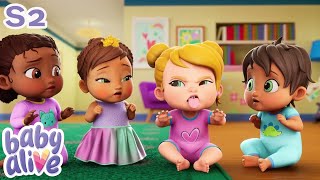 👶 Baby Alive  Three Little Piggies  COMPILATION  Season 2  Family Kids Cartoon [upl. by Elleneg]