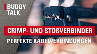 Perfekte Kabelverbindungen Unsere Crimpverbinder und Stoßverbinder im Einsatz [upl. by Manson]