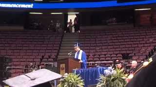 Seton Hall University 2014 Valedictorian Speech [upl. by Auhsoj]