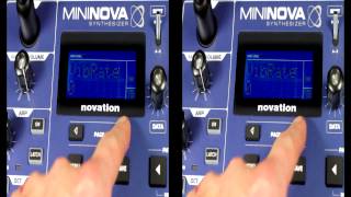 Novation MiniNova synth tutorial VocalTune Effect [upl. by Tobi371]