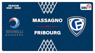 SB League  Day 9 MASSAGNO vs FRIBOURG [upl. by Anse]